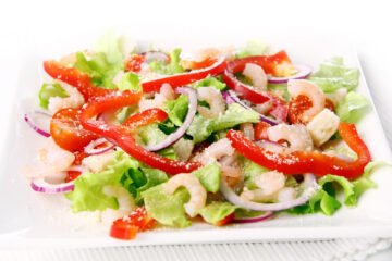 Summer Salad with Homemade Ranch Dressing